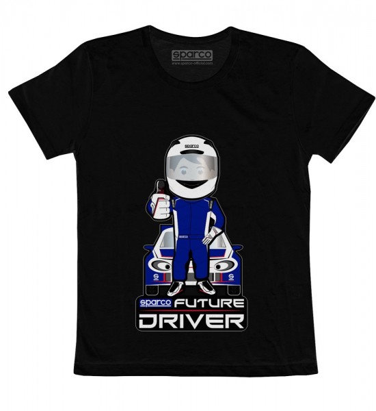 SPARCO Junior T-Shirt Future Driver, 9-11 Jahre