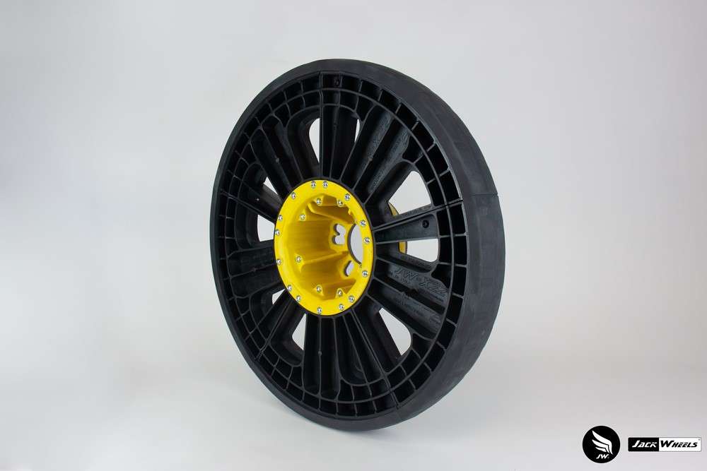 JACK WHEELS R Notrad für die Werkstatt 1t Traglast | Werkstatt