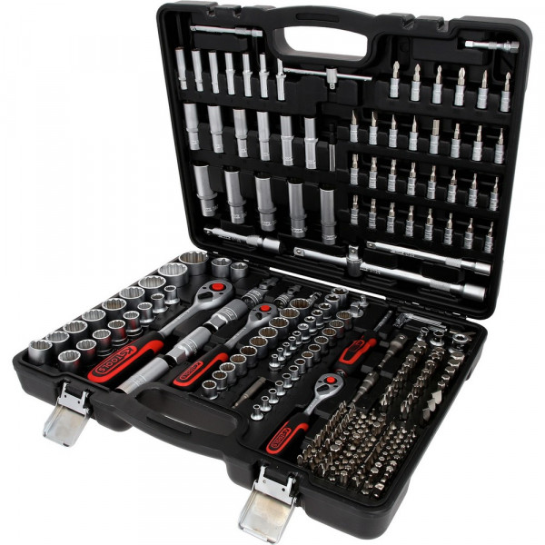 KS TOOLS 1/4&quot;+3/8&quot;+1/2&quot; Steckschlüssel-Satz,