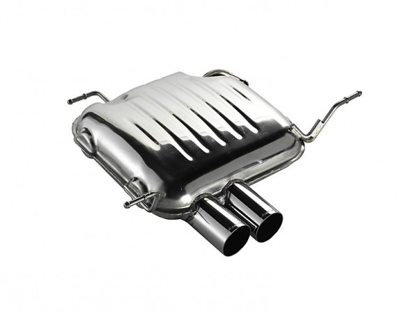 EISENMANN Endschalldämpfer Inox 2x70mm