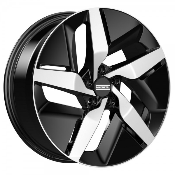 Fondmetal E-JOULE Felge glossy black poliert