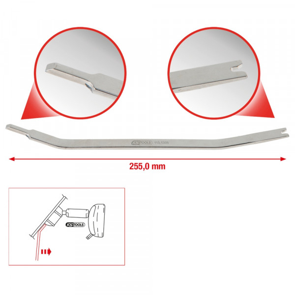 KS TOOLS Innenspiegel-Entriegelungswerkzeug