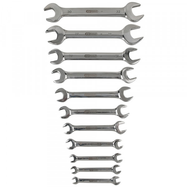KS TOOLS Doppelmaulschlüssel-Satz, 11-tlg.