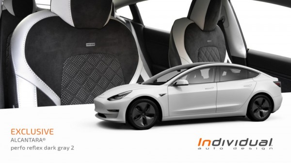 INDIVIDUAL Sitzbezüge Set für Tesla Model 3, Innendesign Diverses, Innendesign, Styling