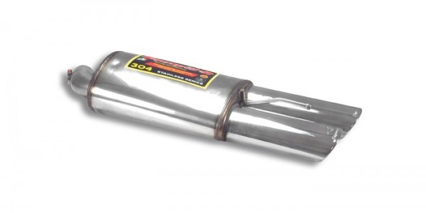 SUPERSPRINT Endschalldämpfer links 120x80mm