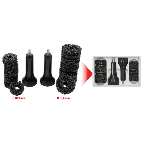 KS TOOLS Stehbolzen-Radnabenschl.-Satz,14-tlg.