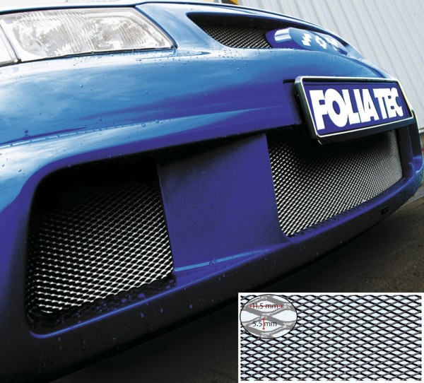 FOLIATEC Alu-Renn Gitter (gerade) Streckgitter