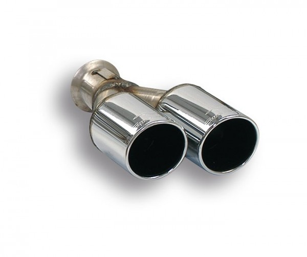 SUPERSPRINT Endrohr 2x80mm