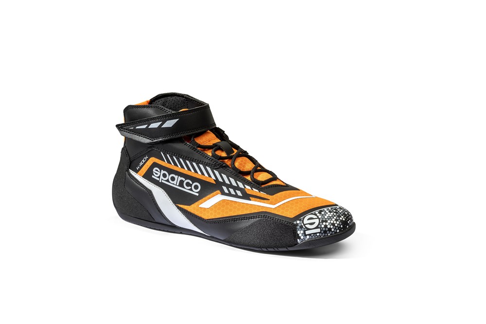 Sparco K-Pole Kartschuhe Unisex – Leichte Kartstiefel Mit Perforiertem Obermaterial, Größe 44