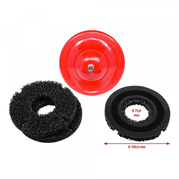 KS TOOLS Radnabenschleifer-Satz, Ø160mm