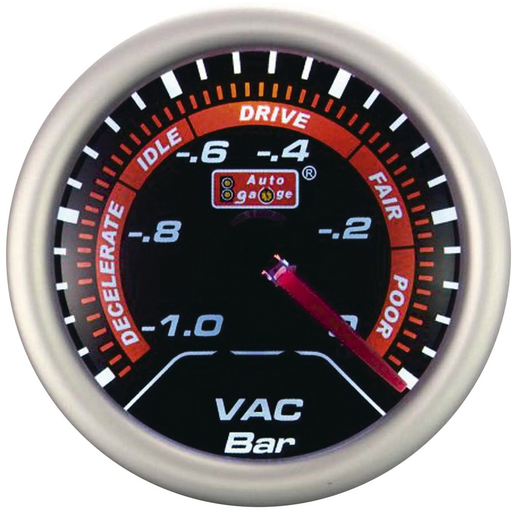 AUTO GAUGE Zusatzinstrument Vacuum Zusatzinstrumente Racing & Tuning Carex