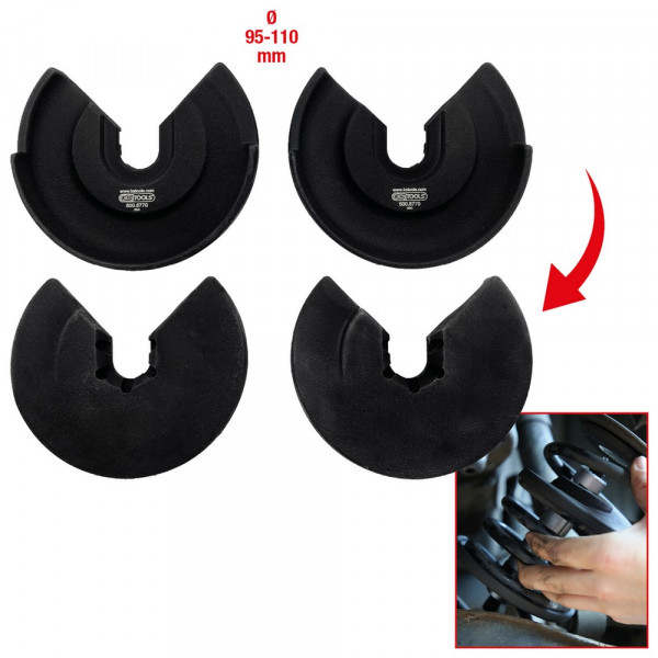 KS TOOLS Paar-Federhalter Ø 95-110 mm