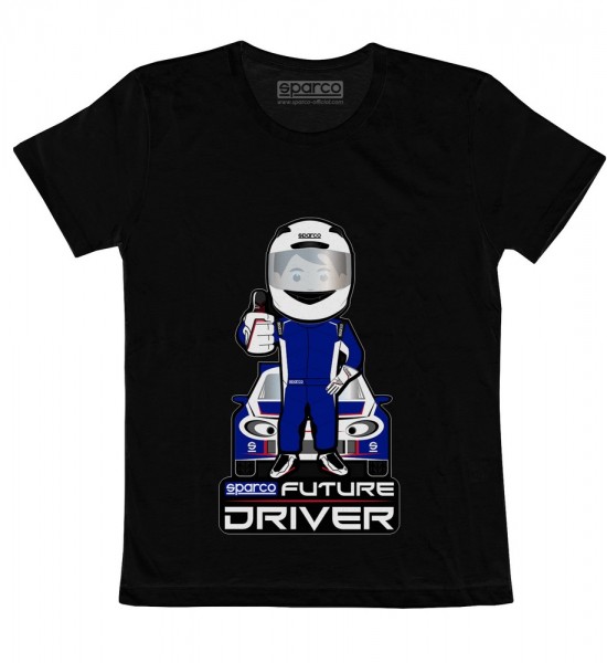 SPARCO Junior T-Shirt Future Driver, 5-6 Jahre