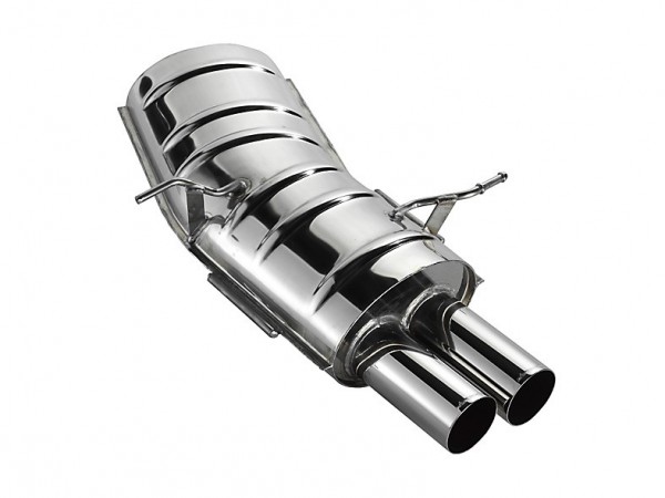 EISENMANN Endschalldämpfer Inox 2x76mm