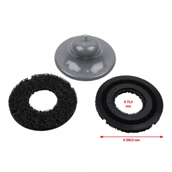 KS TOOLS Radnabenschleifer-Satz,groß,3-tlg.