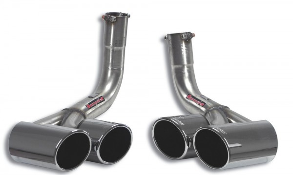 SUPERSPRINT Endrohre links-rechts 2x100mm rund
