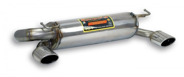 SUPERSPRINT Endschalldämpfer li+re 120x80mm oval
