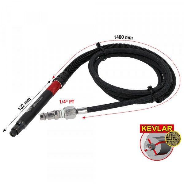 KS TOOLS Druckluft-Stiftschleifer, 70.000 U/min