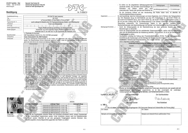 DTC-Gutachten P-4584/14 zu DR-Set 06-60mm