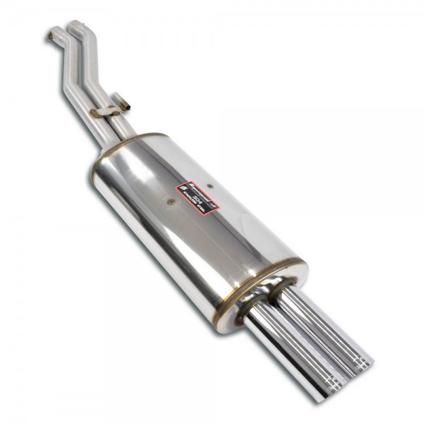 SUPERSPRINT Endschalldämpfer 2x70mm nicht CH-Norm