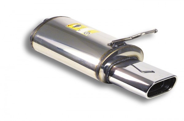 SUPERSPRINT Endschalldämpfer links 145x75mm Inox