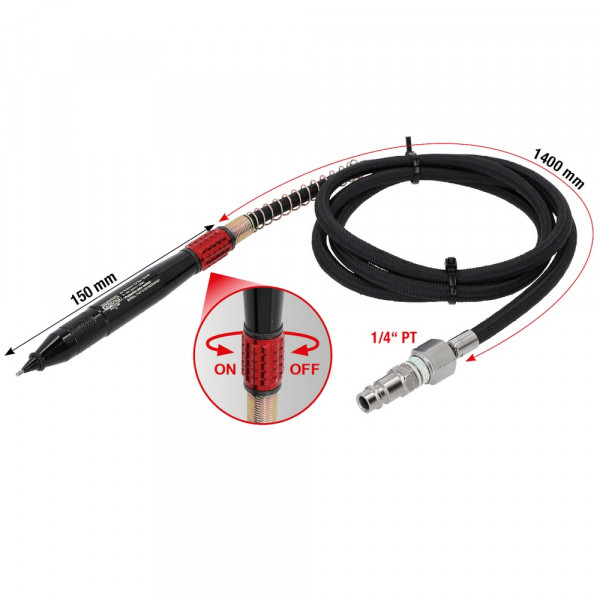 KS TOOLS Druckluft-Gravierstift