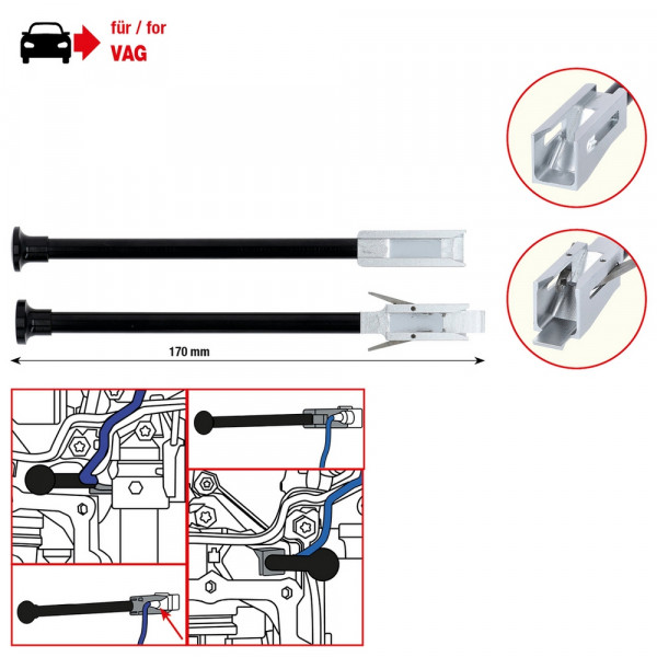KS TOOLS Montage-und Demontagewerkzeug-Satz für