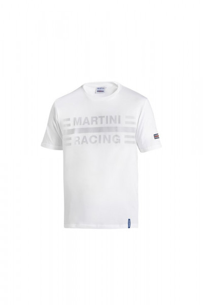 SPARCO T-SHIRT MARTINI-R GROSSES LOGO WH XS