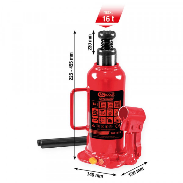 KS TOOLS performance Hydraulischer