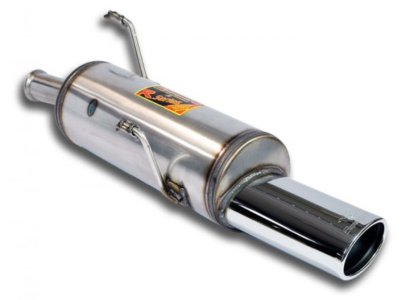 SUPERSPRINT Endschalldämpfer 120x80 Oval AISI 409