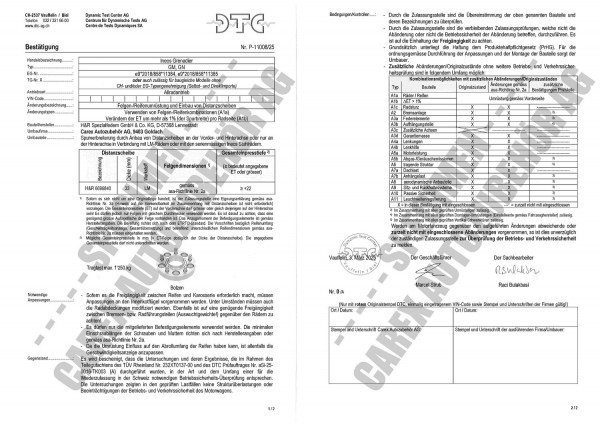 DTC-Gutachten P-11008/25 zu DR-Set