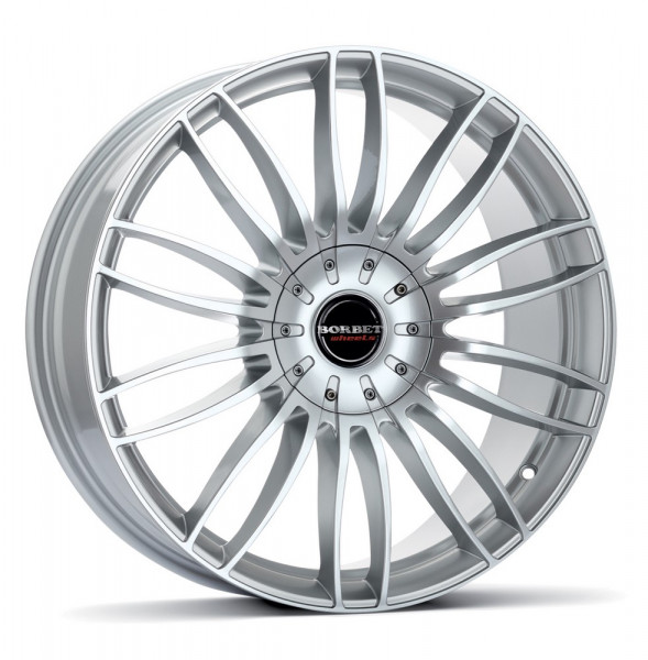 Borbet CW3-8519 sterling silver