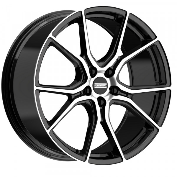 Fondmetal STC45 GLOSSY BLACK MACHINED