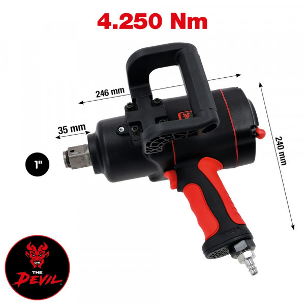 KS TOOLS 1&quot; THE DEVIL Schlagschrauber