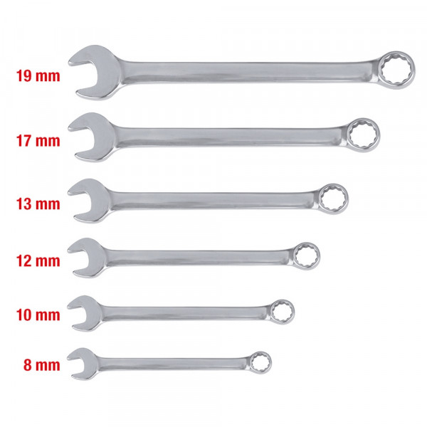 KS TOOLS Ringmaulschlüssel-Satz, EDELSTAHL