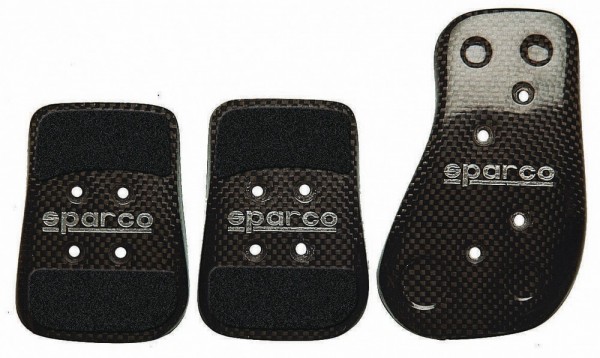 SPARCO Pedal Set Carbon-Look glänzend,