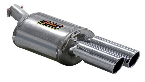 SUPERSPRINT Endschalldämpfer links 2x90mm rund