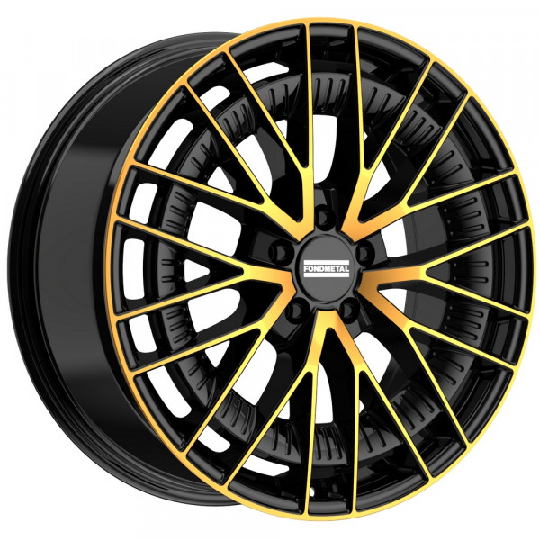 Fondmetal Kari Felge glossy black bronze pol.