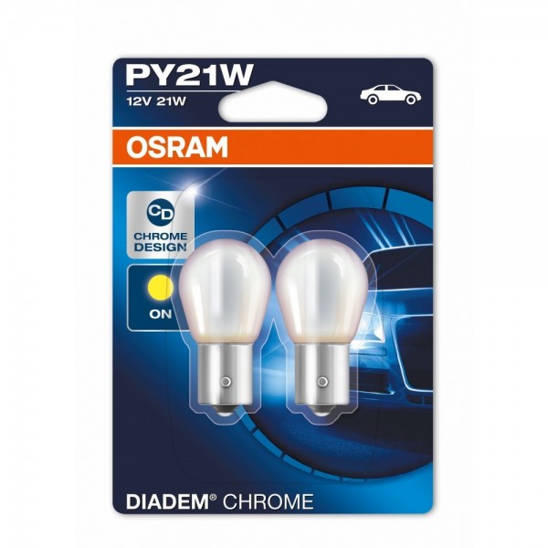 OSRAM Glühlampen DIADEM Chrome PY21W