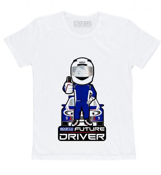 SPARCO Junior T-Shirt Future Driver, 3-4 Jahre