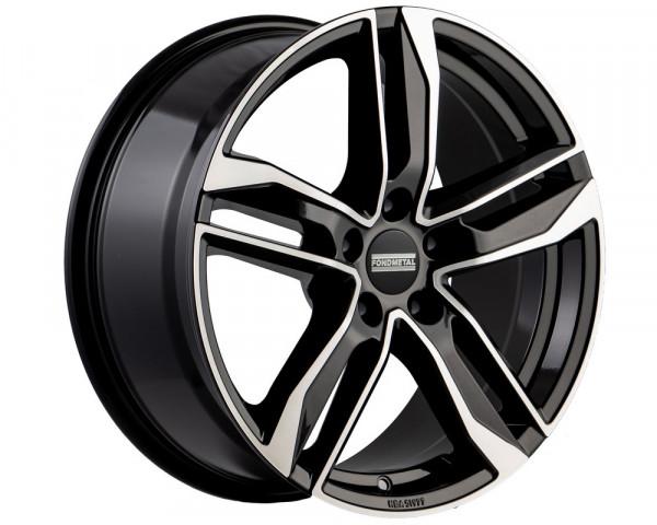 Fondmetal Hexis Felge Black Polished