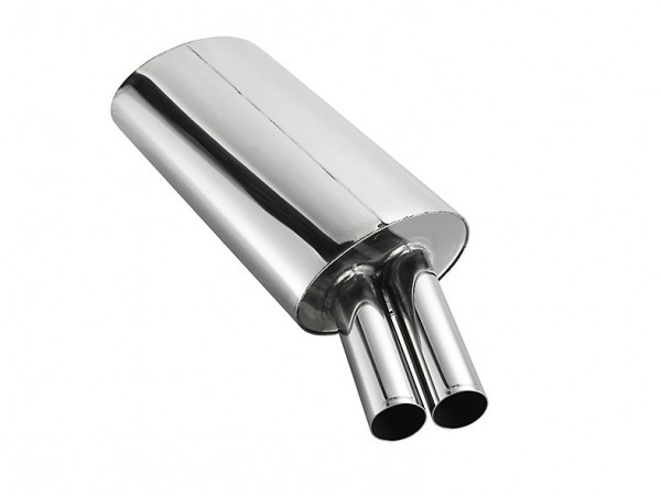EISENMANN Endschalldämpfer Inox 2x70mm Race