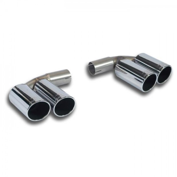 SUPERSPRINT Endrohre rechts-links rund 2x80mm