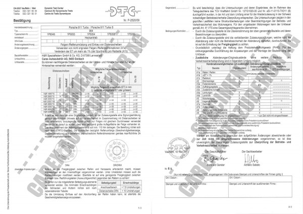 DTC-Gutachten P-2520/09 zu DR-Set