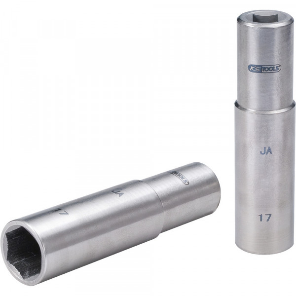KS TOOLS 3/8" TITAN+ 6kant-Stecknuss 17mm lange