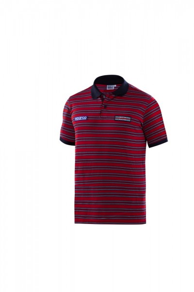 MARTINI RACING Sparco Polo Shirt Replica Stripes