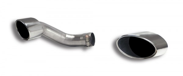 SUPERSPRINT Endrohre links/rechts 150x105mm