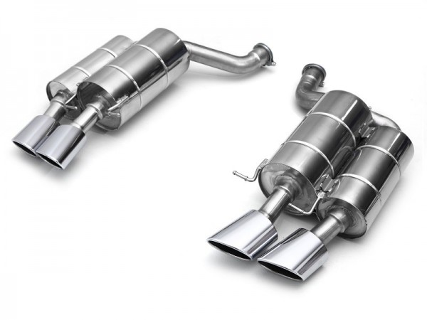EISENMANN Endschalldämpfer Duplex Inox 4x120x77mm