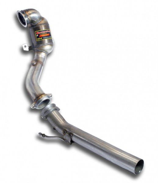 SUPERSPRINT Downpipe mit 100 Zellenkat Oversize 70