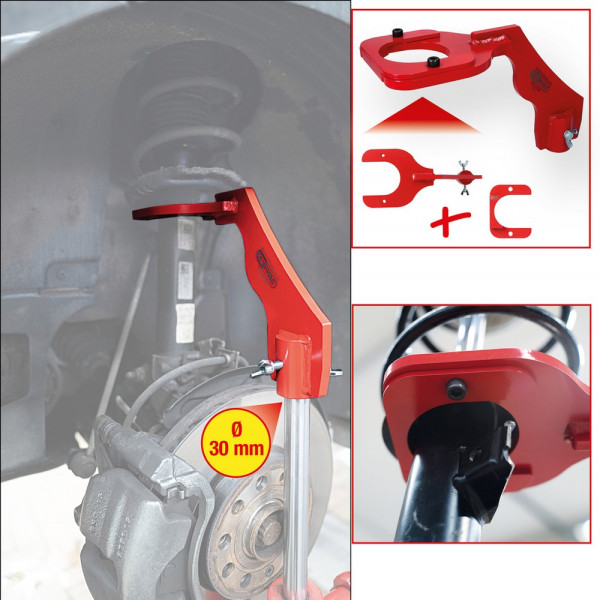 KS TOOLS McPherson Federbeinstütze für